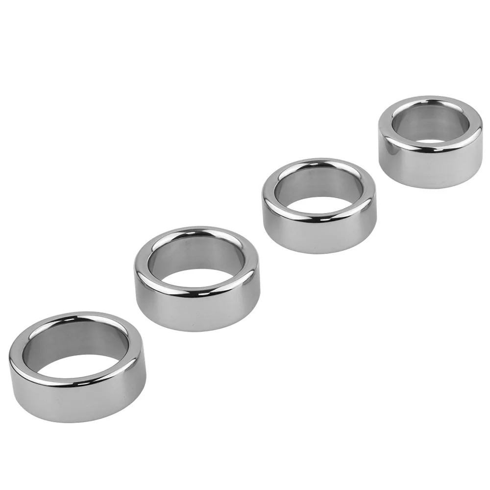 304 food gradeStainlessSteelPenisRingSexToysforMenroundCockRingsSexMetalPenisRingCasingBoundScrotum Cock Ring Sex Toy for Men