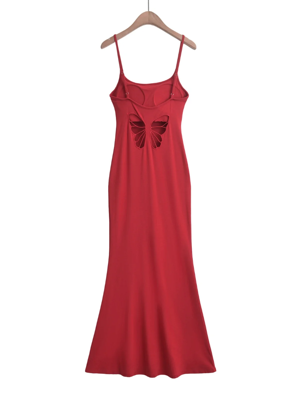 

Pure Desire Сексуальное женское платье с застежкой талии, облегающее платье на бретельках Fi Tail, длинное платье из хлопка, 94% размера...