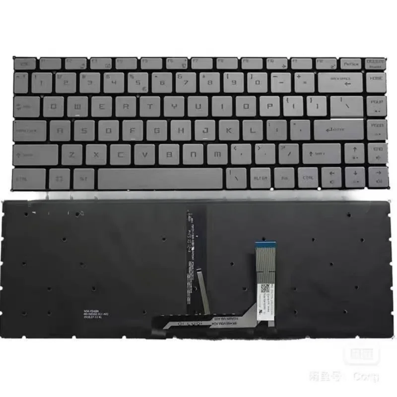 

США для GS65 GF63 MS-16R1 16Q1 Q2 Q4 PS63 P65 GF63 8RC/D/E/F клавиатура CC