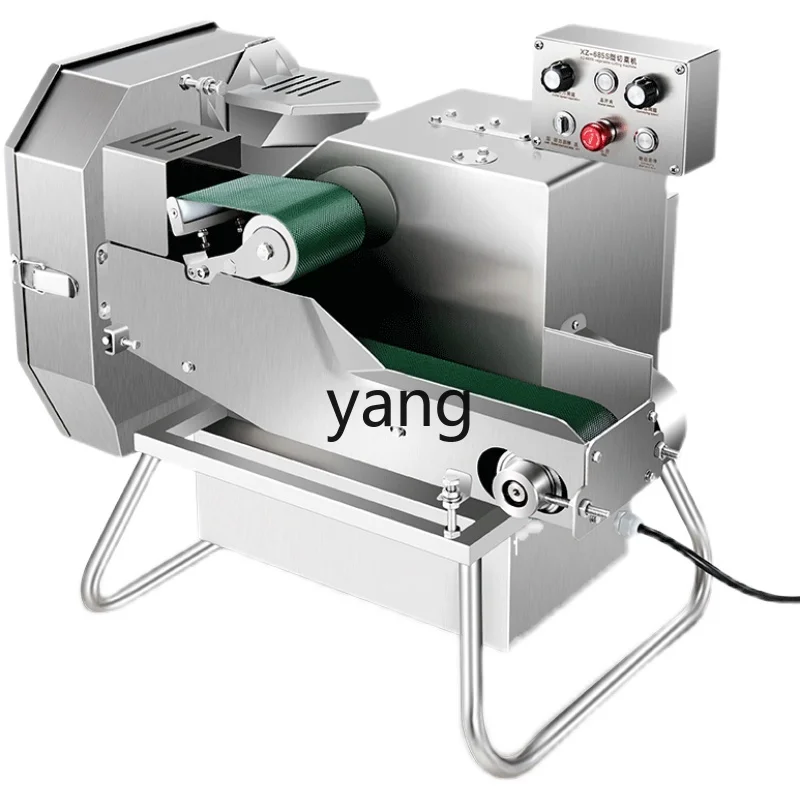 Cortador de vegetais de alta velocidade em aço inoxidável LMM comercial grande multifuncional