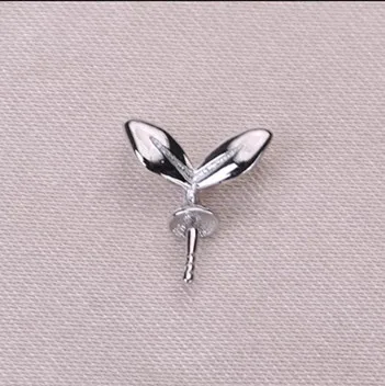 Nice Quality 18K Yellow Gold Pendant Mountings Settings AU750 Jewelry Findings for Pearls Coral Agate Crystal Beads Stones