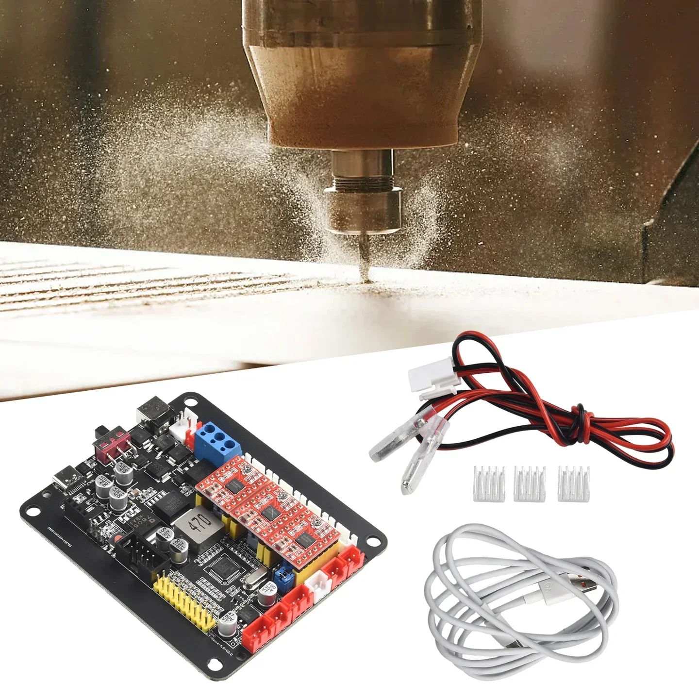 Software Controller USB GRBL Scheda controller CNC GRBL Supporto controllo offline Scheda controller Gcode Doppio Yaxis