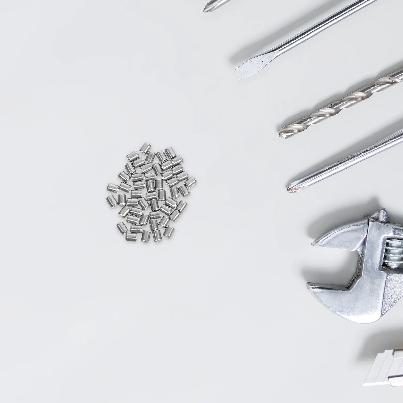 

50Pcs Stainless Steel Dowel Strength Solid Cylindrical Shelf Support Pegs for Furniture Installation Metal Devices Wood