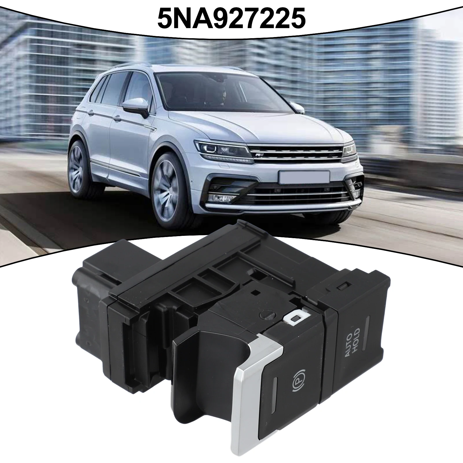 

Handbrake Control Switch Accessory Auto Hold Switch Handbrake Switch Easy Installation Enhanced Vehicle Aesthetics