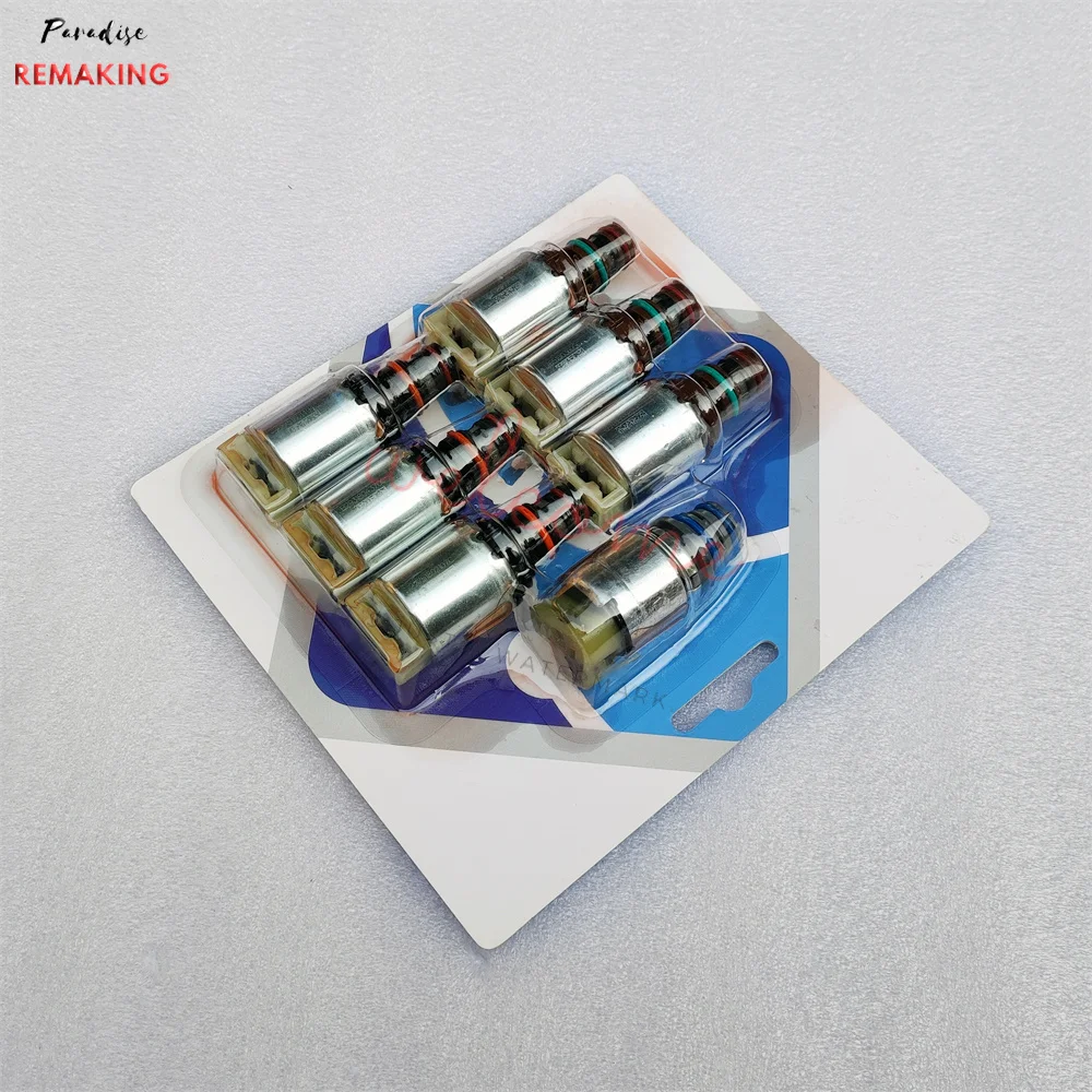 100% Brand New 6R80 Solenoid Valve for Ford Explorer, Ranger, Mustang, Pilot, Transit, Everest F-150 2011-2017 7PCS Transmission