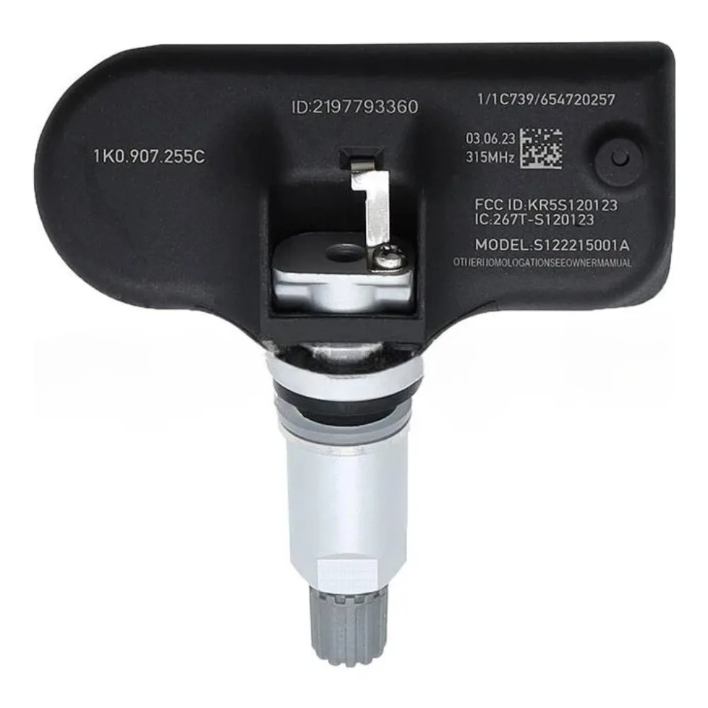 4 шт. автомобильный новый датчик давления в шинах TPMS 315 МГц для Audi A3 A4 A5 Volkswagen GTI Passat EOS Golf Jetta Tiguan 1K0907255C