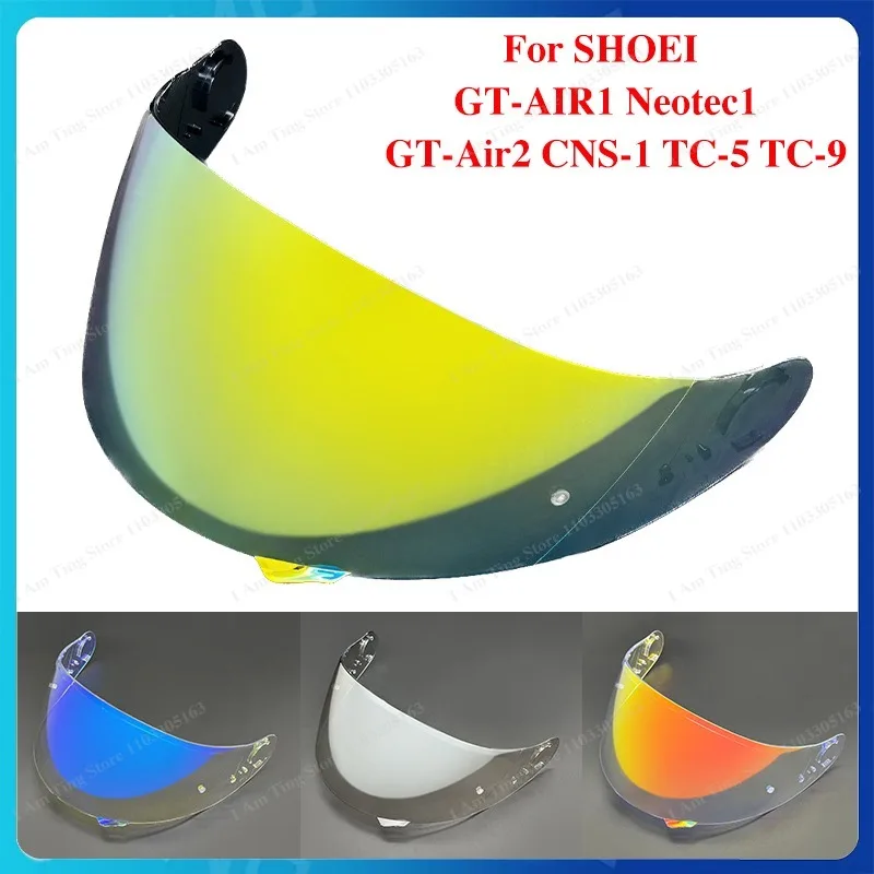 

Motorcycle Helmet Visor Lens For SHOEI GT AIR Neotec GT Air 2 CNS-1 TC-5 TC-9 Replace Dustproof Windshield Helmets Accessories