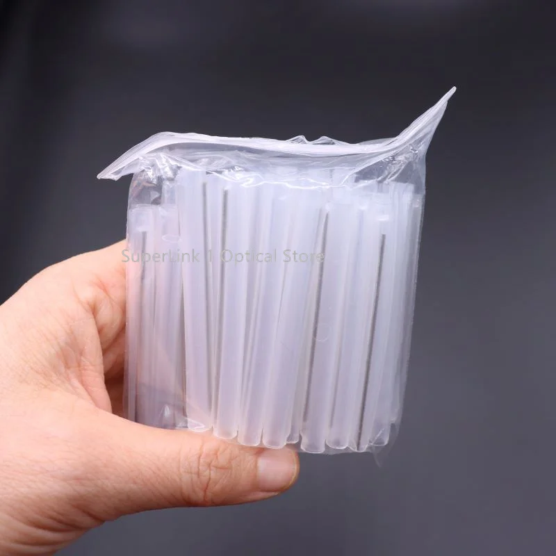 500/1000pcs  Fiber optic tube 6.0*5.5mm 1 PIN Fiber Cable Protection Sleeves FTTH heat shrink splice protector for Drop Cable