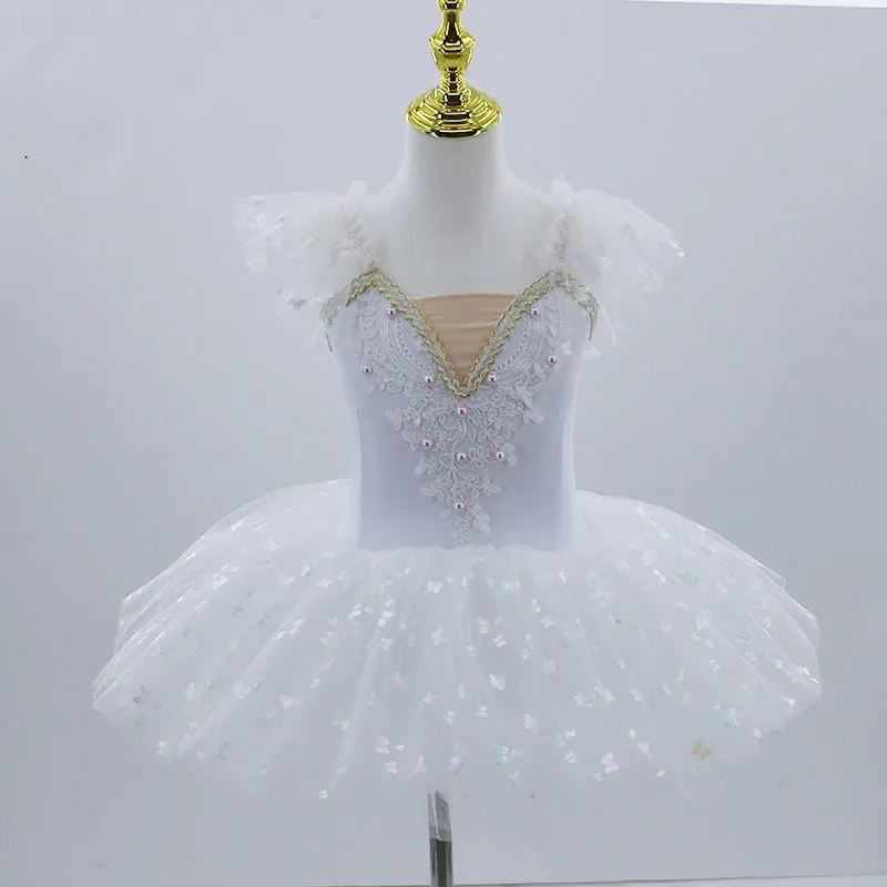 

Professional Ballet Tutu Girls Blue Pink Platter Pancake Tutu Ballerina Party Dress Adult Women Child Kids Ballet Dance Costume