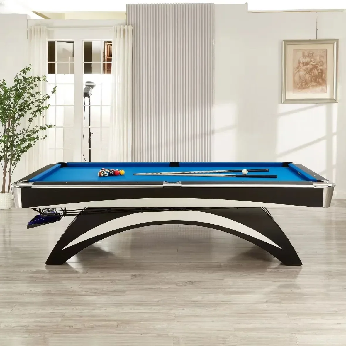 Exquisite craftsmanship Professional Billiards Factory American Indoor Adult Game Billiards Table for Sale pool table