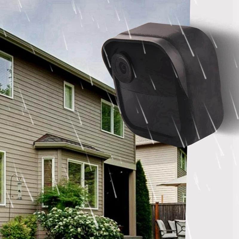 2PCS Silicone Protective Case For Blink Outdoor 4 Security Camera Cover Weatherproof Weather-Resistant Cover Case