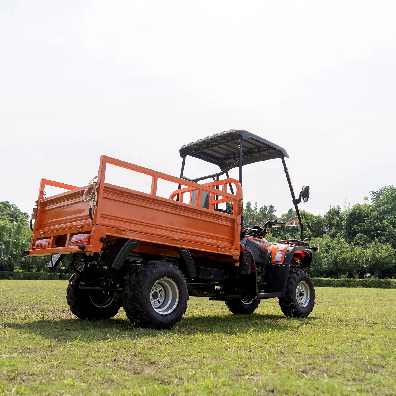 wholesale 250-300CC 4x4 All-terrain off-road vehicle with trailer/faster speed cargo farm atv with trailer