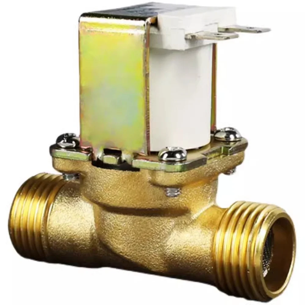 

Copper Electric Solenoid Valve Magnetic AC110V Water Air Inlet Flow Switch G1/2" 0.02-0.8MPA ,AC110V Pressure Normally Closed