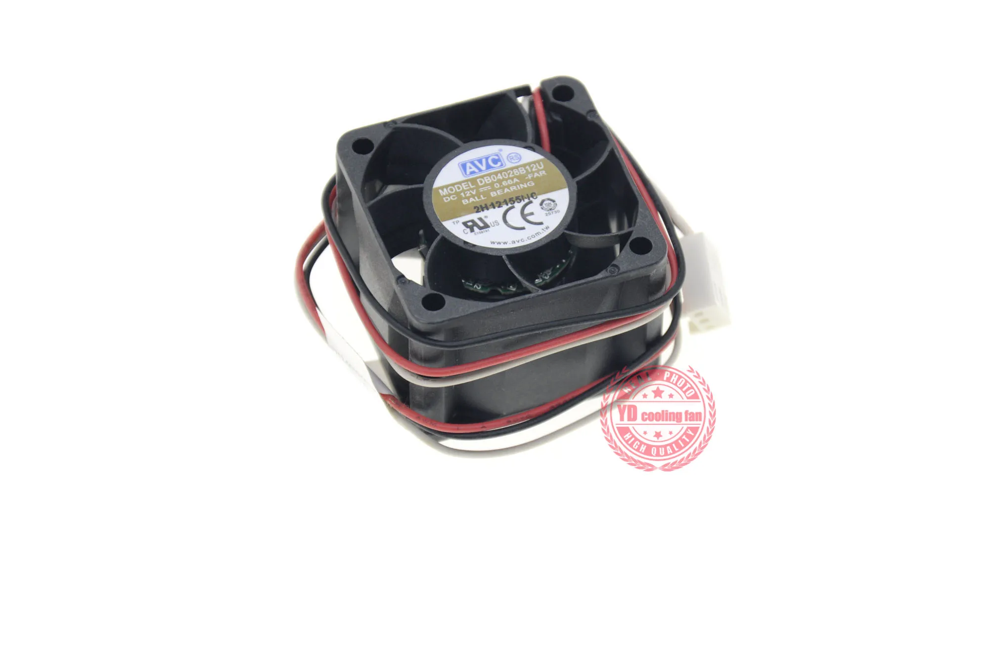 JFG For AVC 4028 4CM 3PIN DB04028B12U 12V 0.66A Cooling Fan