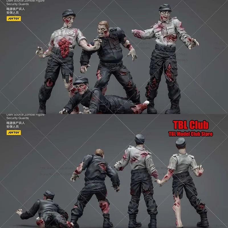 

[Pre Order] Original JOYTOY 1/25 Scale Collectible Zombie Figure Security Guards 7.5cm Action Figure Model Doll Toys