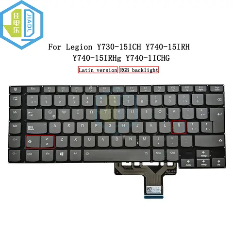 SP LA Laptop prekey RGB Backlit Keyboard For Lenovo Legion Y730-15ICH Y740-15IRH Y740-15IRHg Y740-1ICHG SN20Q99672