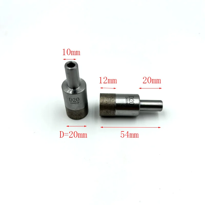 Broca sinterizada de polvo de diamante, 4mm-120mm, azulejo, mármol, vidrio, cerámica, Jade, sierra perforadora para herramientas eléctricas, 1 Uds.