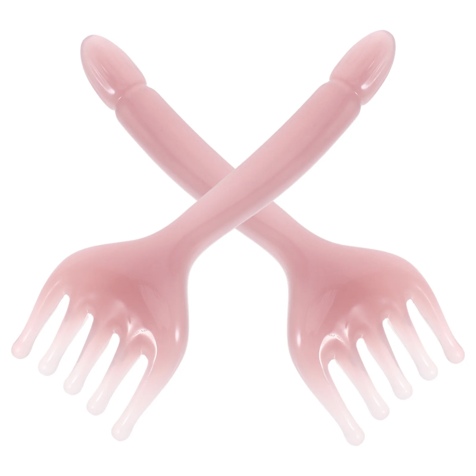 

2Pcs Resin Scalp Massage Comb Five Claw Ergonomic Design Manual Head Massager for Muscle Fatigue Relief Multi-Use Face Neck Jaw