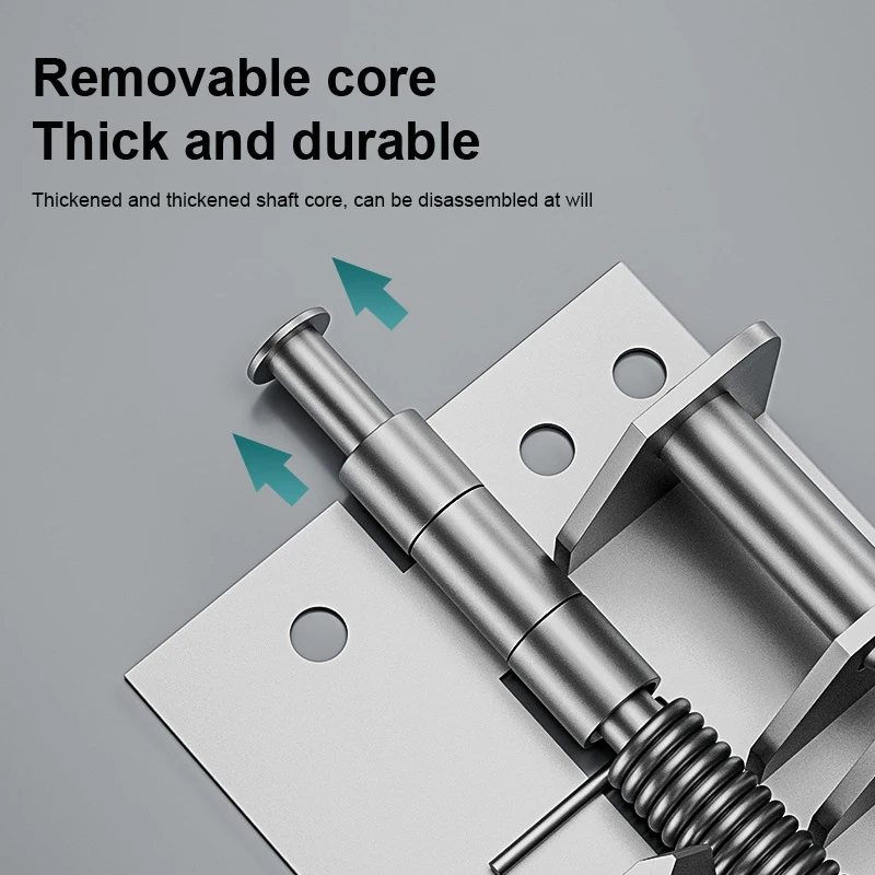 Multifunctional Buffer Adjustable Cabinet Invisible Wooden Door Closer Automatic Rebound Self Closing Positioning Spring Hinge