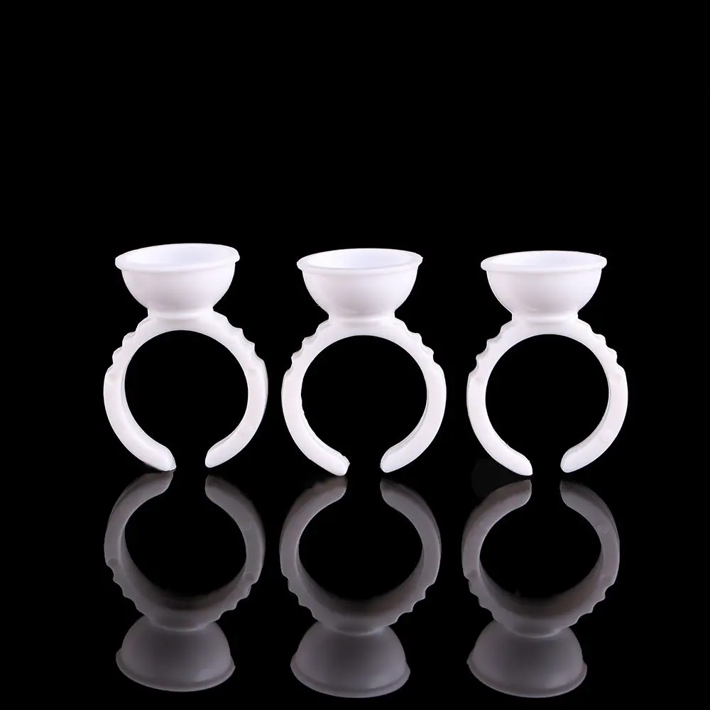 Ringpallet Wimperpallet Make-upkit Gereedschap Lash zelfklevende pallet Enten Wimpergereedschap Lijmring Lijmpallet Wimperextensions