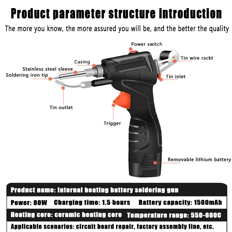 Cordless Behegesztés Bevasal 18V li-ion Akkumulátor 550-600℃ Behegesztés fegyvert hegesztő Kerülő Deszka haza DIY Behegesztés hegesztő javító Munkaeszköz