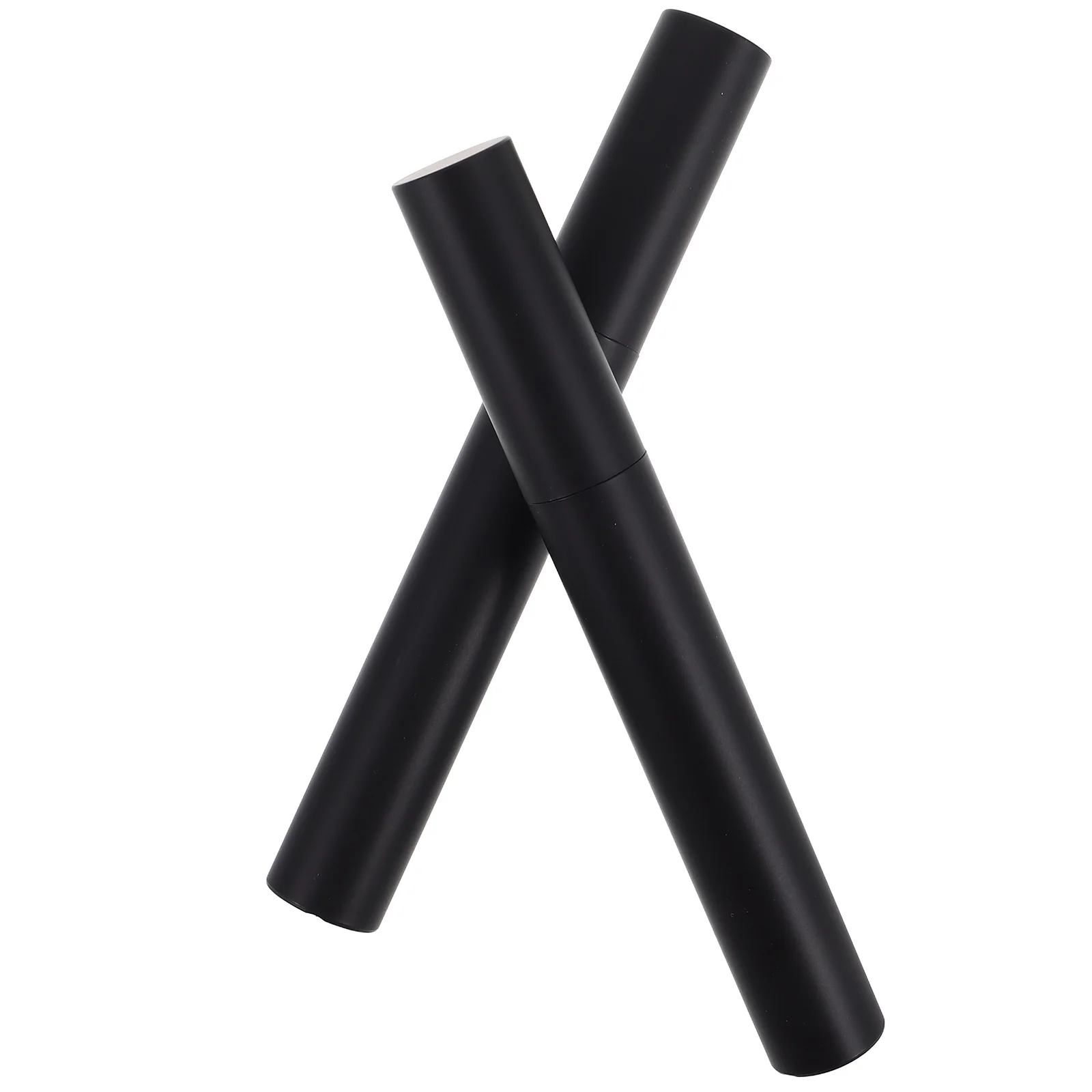 

2 Pcs Eyebrow Cream Black Hair Dye for Men Brush Pencils Women Tint Kit Plastic Beard Color Mens Man