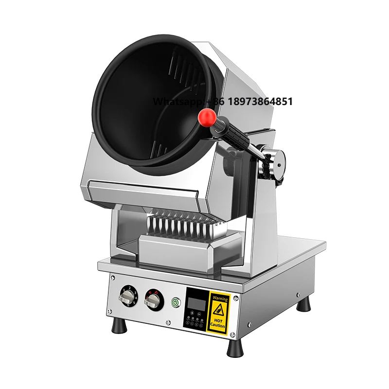 

In-Smart Commercial Intelligent 300 Automatic Cooking Wok Machine Multifunctional Drum Stir Fry Equipment Robot Factory Cooker
