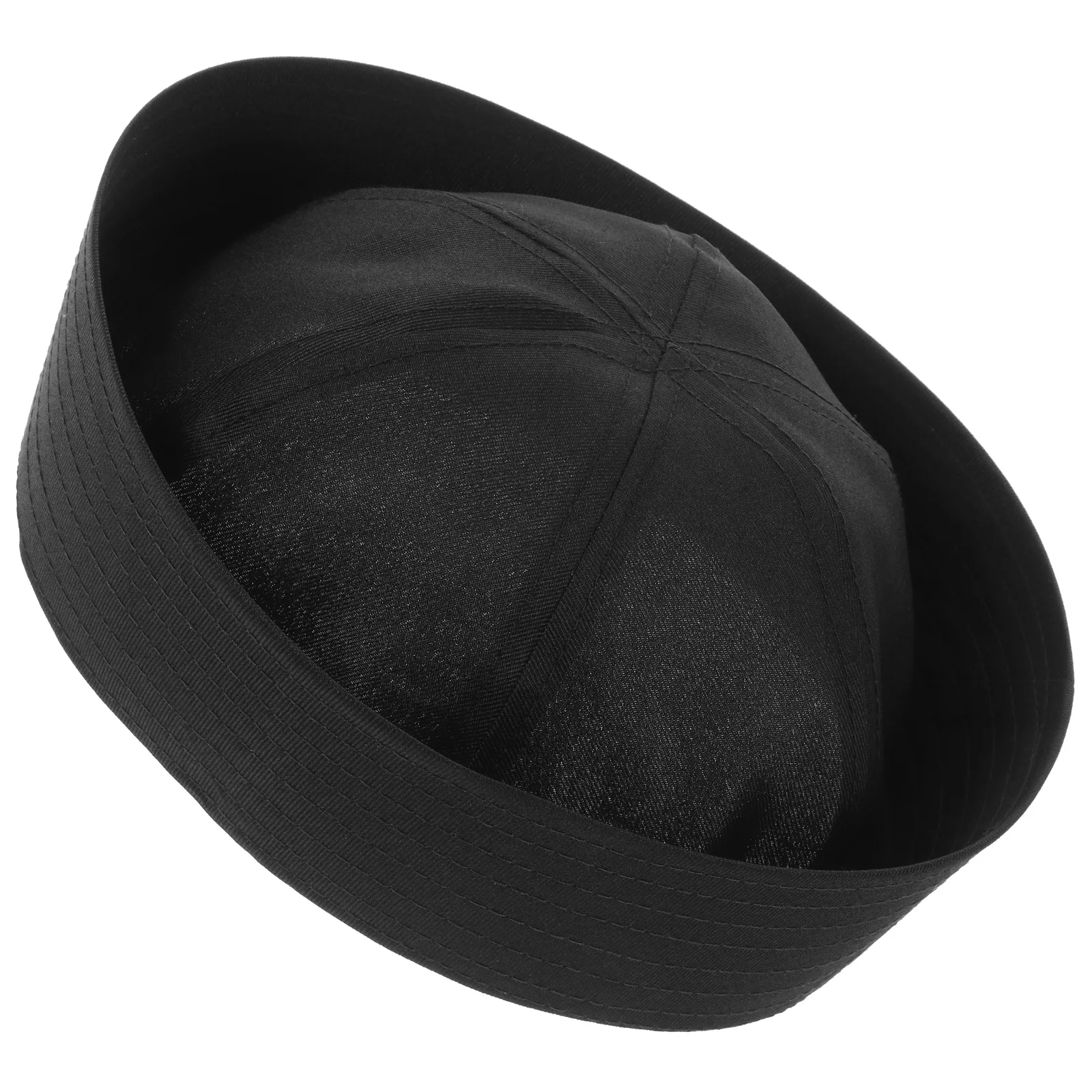 

Sailor Hats Navy Cap Costumes Black Polyester Sailing Women Captain Halloween Stylish Comfortable Adjustable Brim Design Elegant
