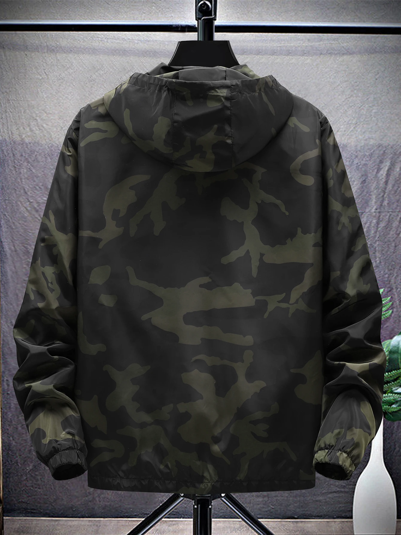 Jackets Men Casual Hooded Camouflage Jacket Mens Streetwear Hip hop Sportwear Camo Army Jacket