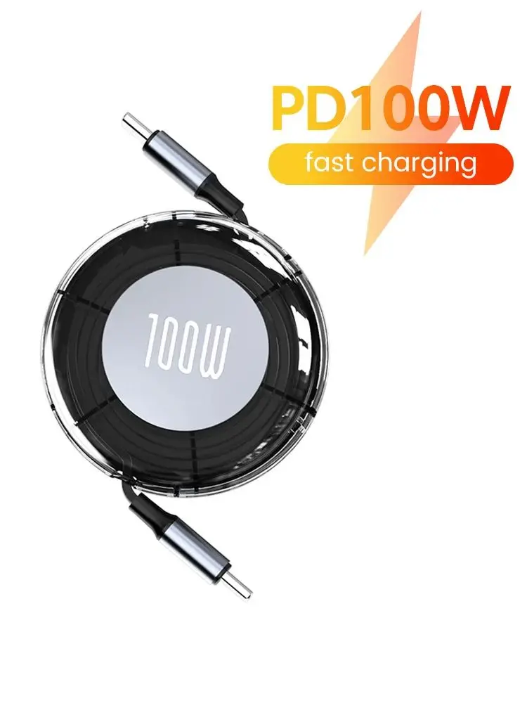 Olaf chowany kabel 100W typu C do szybkiego ładowania kabla do iPhone 15 Huawei Xiaomi MacBook iPad kabel USB kabel do transmisji danych — zdjęcie 2