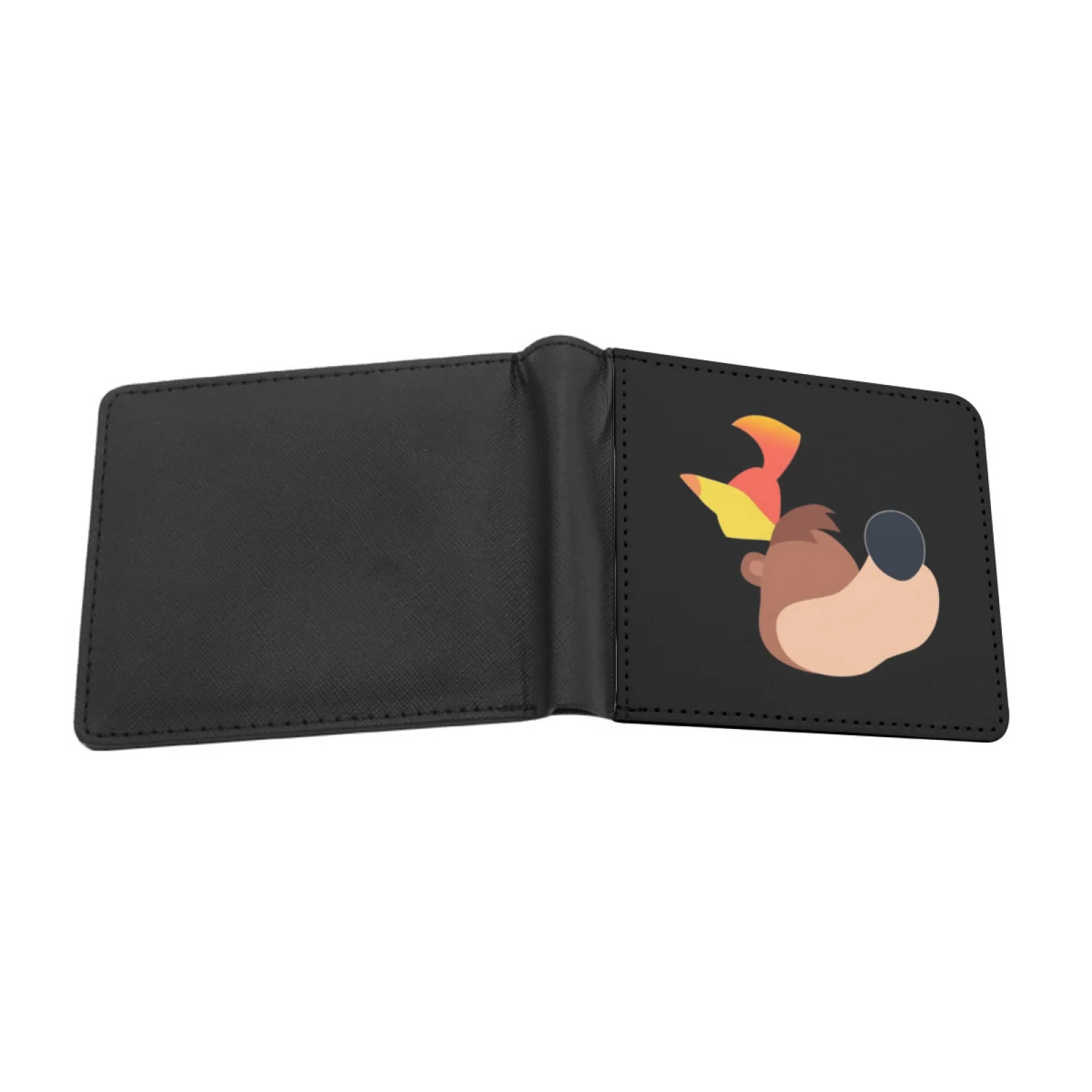 Banjo Amp ; Amp ; Kazooie Stock Icon Pu Leather Wallets Unisex Purses Cash Purse Credit Card Wallet For Men Banjo And Kazooie