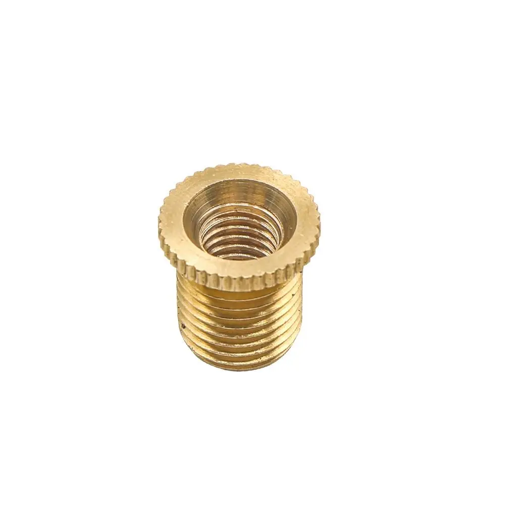 Durable M10x1.25 M10x1.5 M8x1.25 Gear Shift Knob Thread Copper Universal Adapter Nut Knob Head Thread Adapter Kit Car
