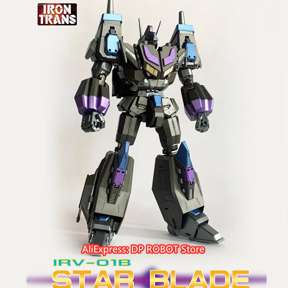 [IN STOCK] Transformation IRON TRANS IR-V01B IRV01B Dark Star Saber MP Ratio Not MP24 Action Figure With Box