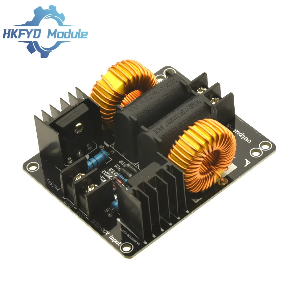 DC12 30V 20A ZVS Low Voltage Board Heating Module Induction Board Heating Module Flyback Driver Heaters