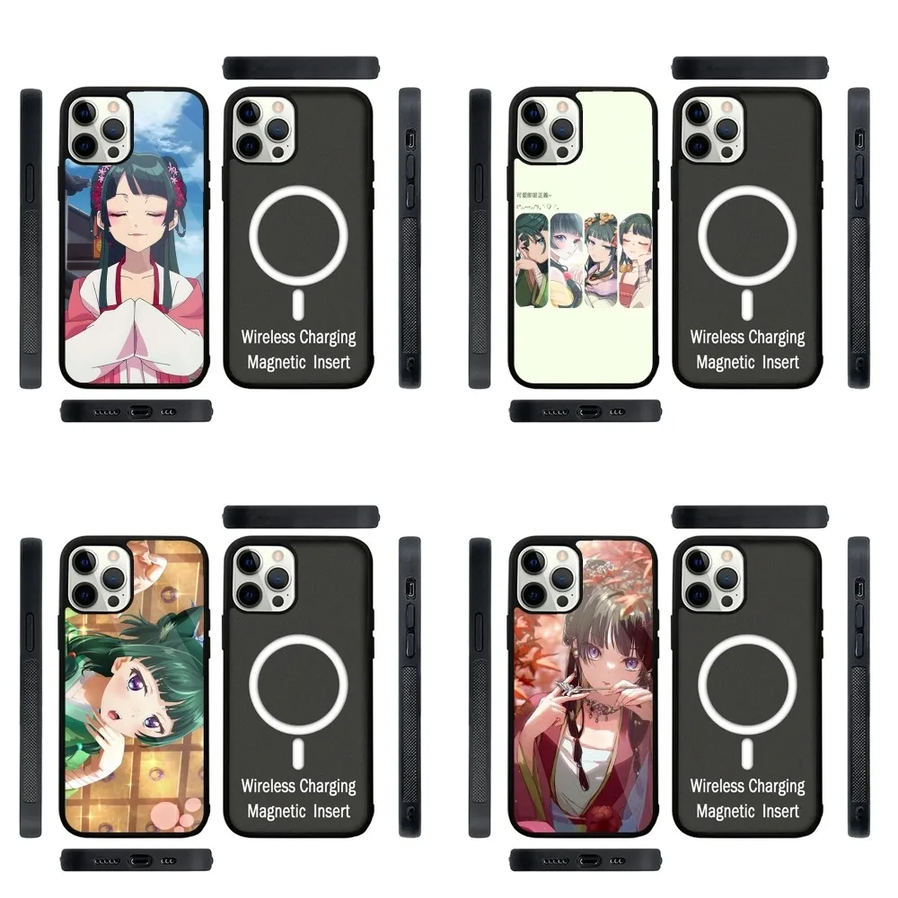 

Anime Kusuriya Mao Phone Case Strong Magnetic For IPhone 16,15,14,13,Pro,Max,Plus,11,12,Mini For Magsafe Wireless Charging