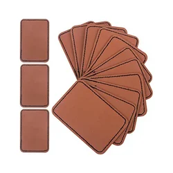 90Pcs Laser Engraving Blanks, Blank Leather Patch for Hat, Wear-Resistant, Not Easy To Fade