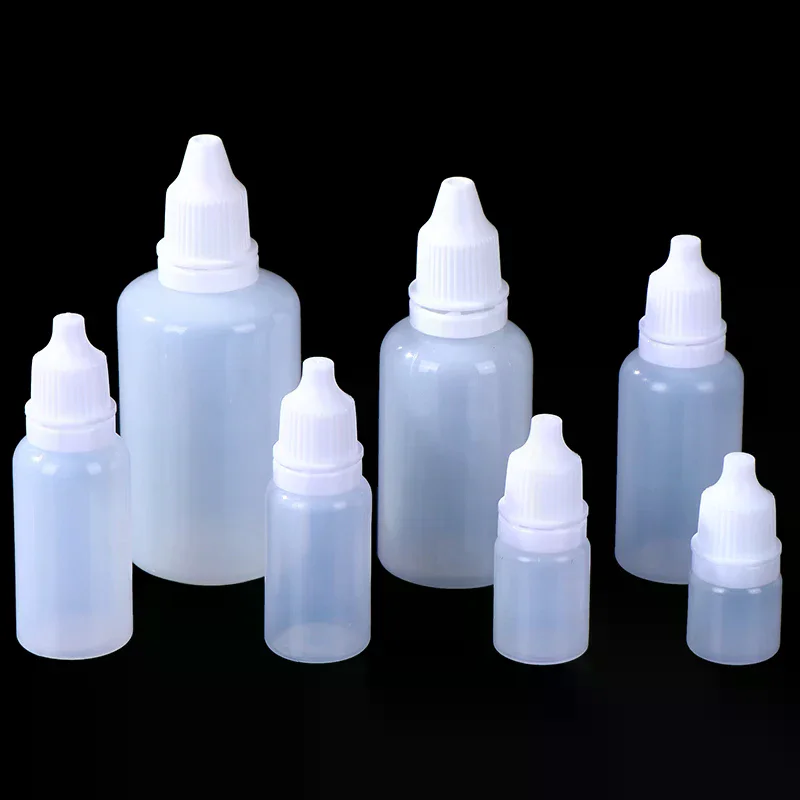 5/10/15/20/30/50 ml Leere Kunststoff Tropfflasche Farbe Schönheit Öl Squeezable nachfüllbare Flasche Kosmetik Lagerung Flaschen