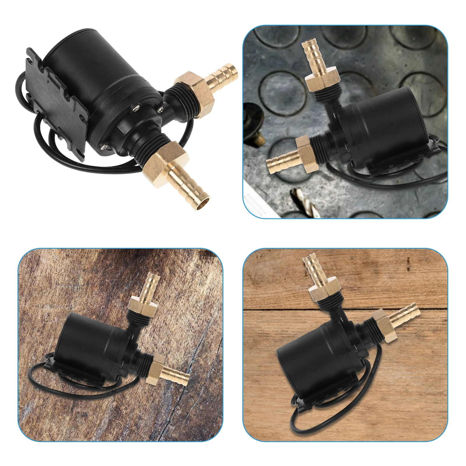 

Brushless Dc Automotive Heater Pump for Trucks Agricultural Vehicles Motorcycles Water Circulation Boost Pump Replacement