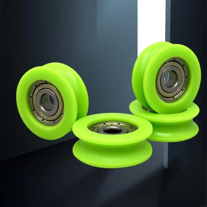 

16Pcs/Pack Low Noise Sliding Door Rollers With Rustproof Design For Long Lastingly Performances On Rails and Track M4YD