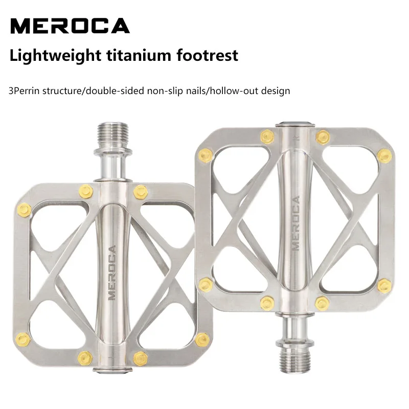 MEROCA  Footpegs Ultra-Lightweight and Non-slip Enhance The Speed And Safety Of Riding a Must-have For Mountain Road Warriors