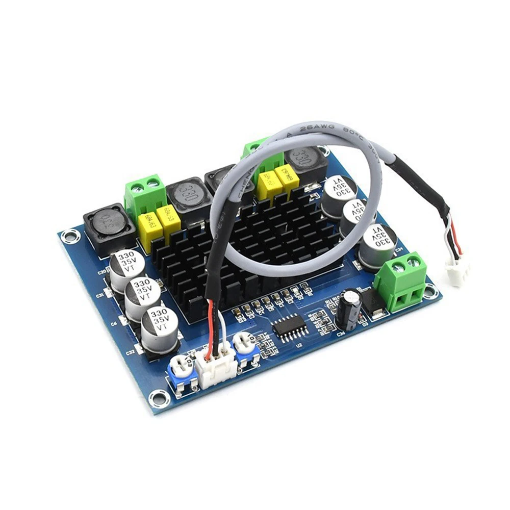 Audio Amplifier board Class D Dual Channel 2*120W High Power Digital Power Amplifier Board XH-M543