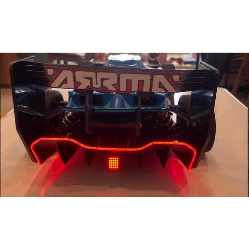 ARRMA INFRACTION FELONY F1 1/7 on-Road RC Car Full-width Taillight Red Highlight Lamp Strip Tool-Free Installation Upgrade Parts