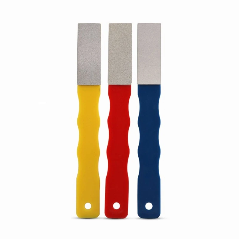 3 Pcs Diamond Sharpener Outdoor Sharpening Stone Portable Sharpening