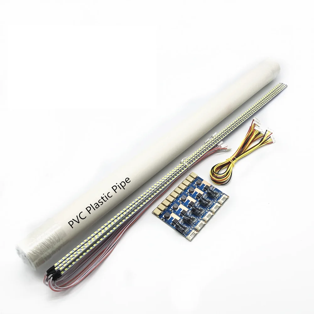 Imagem -04 - Yyt-led Backlight Strip Kit Kit de Atualização de Lâmpadas Led Retrofit Lcd para Monitor de tv Ajustável 15 in 17 in 19 in 20 in 22 in 24 in