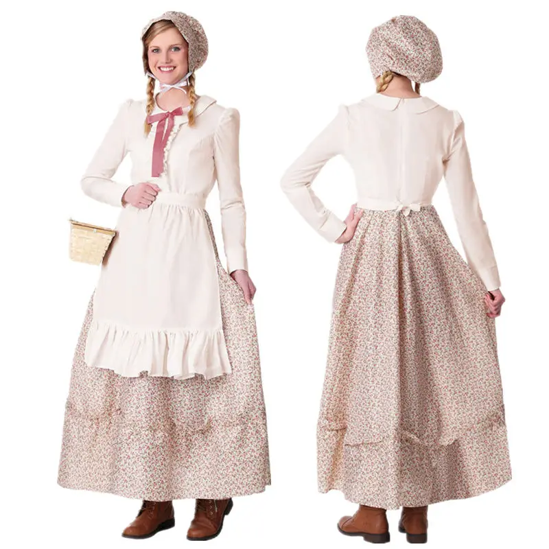 

Красная Шапочка Волк и мать костюм на Хэллоуин для взрослых новый Sle COS Фея T колониальный период Dr полиэфирное волокно