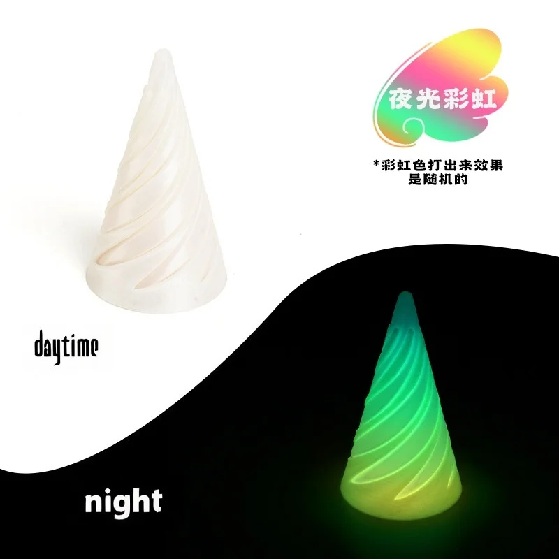 

3D Printed Dual Color Spiral Fidget Toy Three-Dimensional Spinning Fingertip Toy Stress Relief Decompression Desk Decor Ornament