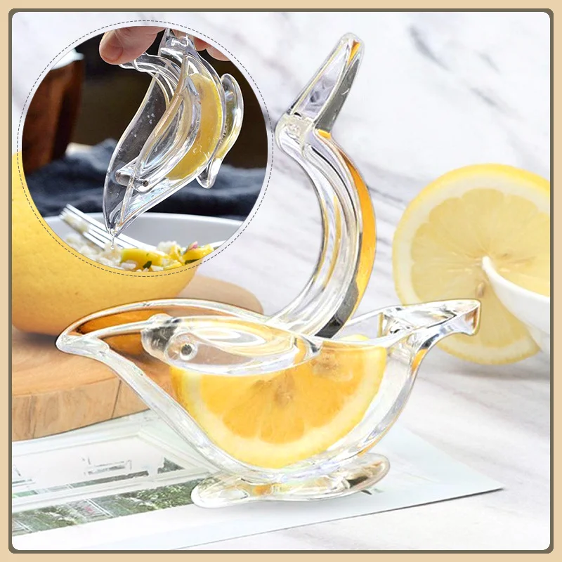 1 Orange Juice Juice Squeezer Bird Shaped Orange Bottle Opener Orange Peeler Hand Mini Juicer Gadgets De Cuisine Pratique