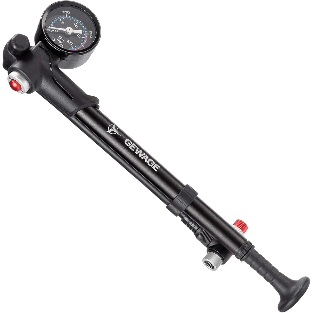 

Амортизатор для горных, шоссейных велосипедов и мотоциклов — насос высокого давления 300 фунтов на квадратный дюйм для передней вилки и задней подвески, воздушный амортизатор