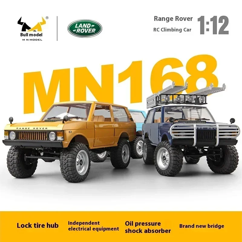 ใหม่ MN-168 RC รถ Range Rover Full Scale RC รุ่นรีโมทคอนโทรลรถจําลองรีโมทคอนโทรลปีนเขารถออฟโรด