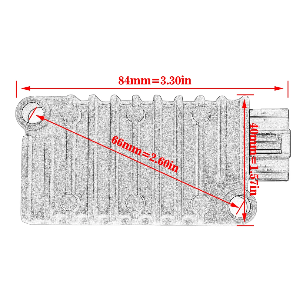 Regulator Rectifier For Yamaha MT125 MT125A XT225 XT250 Serow TW200 TW225 TW125 XT600 TTR225 TTR250 FZR400 XJ400 XJ600 TDM850